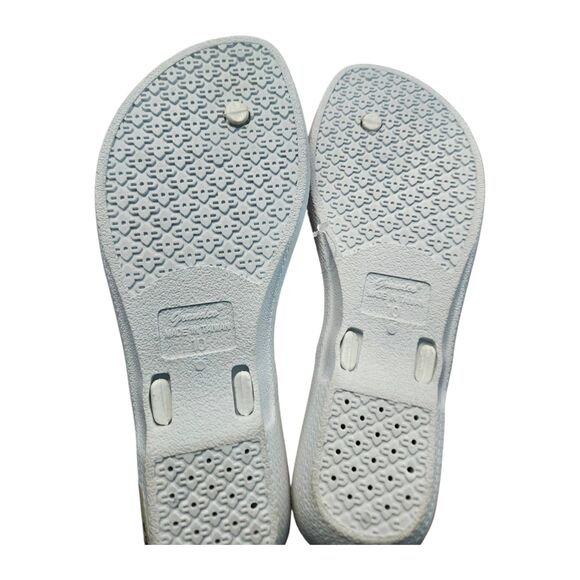 Grandco Bejeweled Sandals Womens size 10 Flip Flops New - Picture 5 of 8